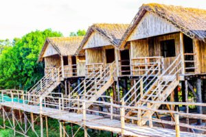 Cottage Front Side View